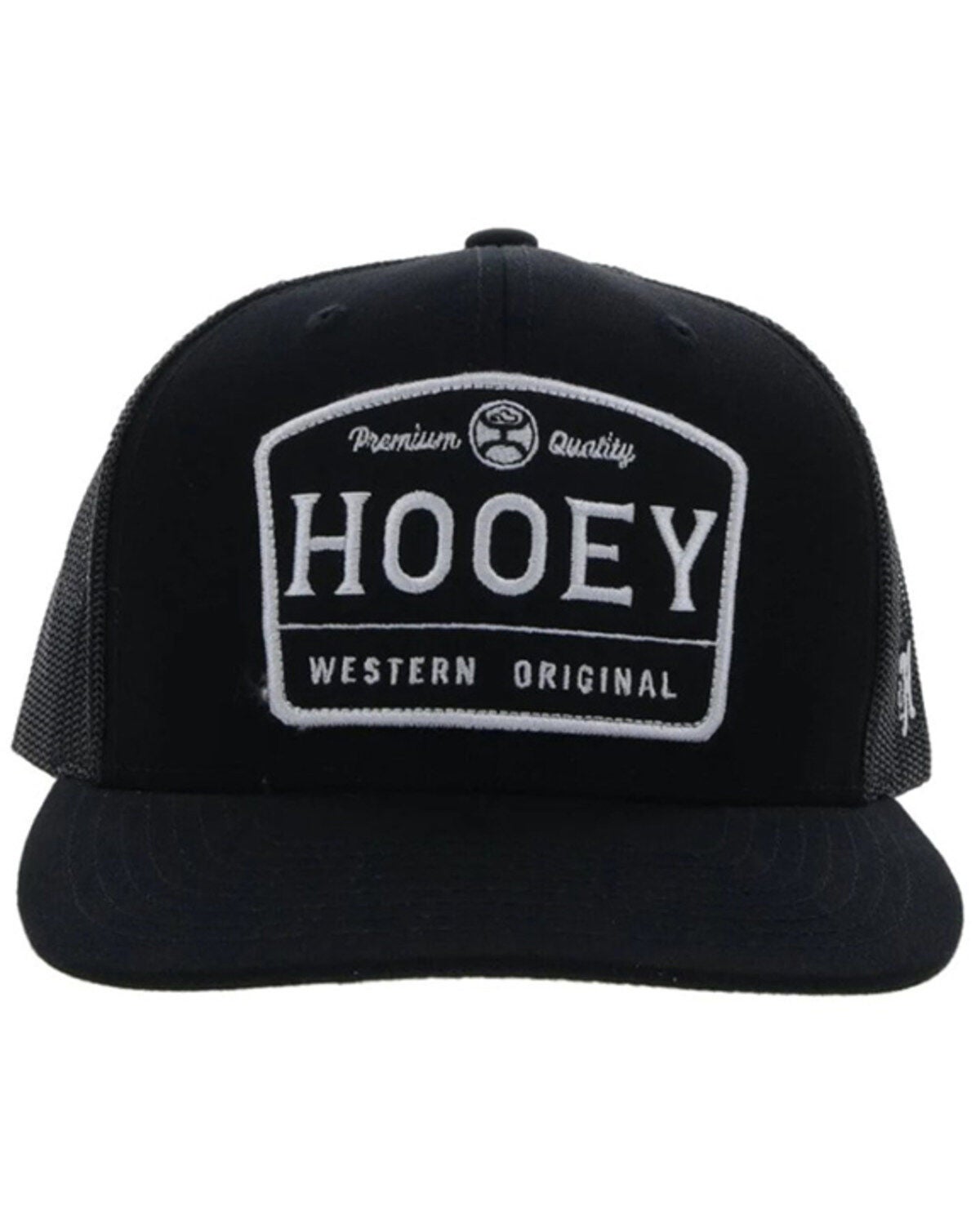 Image #3 - Hooey Men's Trip Trucker Cap, Black, hi-res