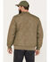 Brixton Men's Dillinger Quilted Bomber Jacket, Olive, hi-res