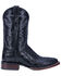 Dan Post Men's Kingsly Exotic Caiman Western Boots - Broad Square Toe, Black, hi-res