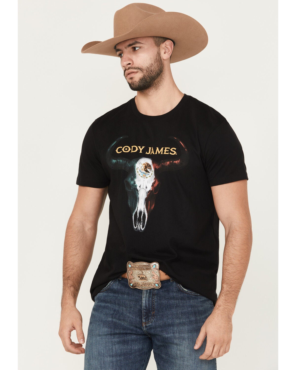 Cody James Men's Pride Short Sleeve Graphic T-Shirt, Black, hi-res