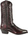 Abilene Men's 12" Western Boots, Black Cherry, hi-res