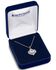 Image #3 - Montana Silversmiths Women's Refined Light Crystal Necklace, Silver, hi-res