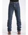 Image #1 - Cinch Men's Green Label Dark Wash Relaxed Denim Jeans, Blue, hi-res