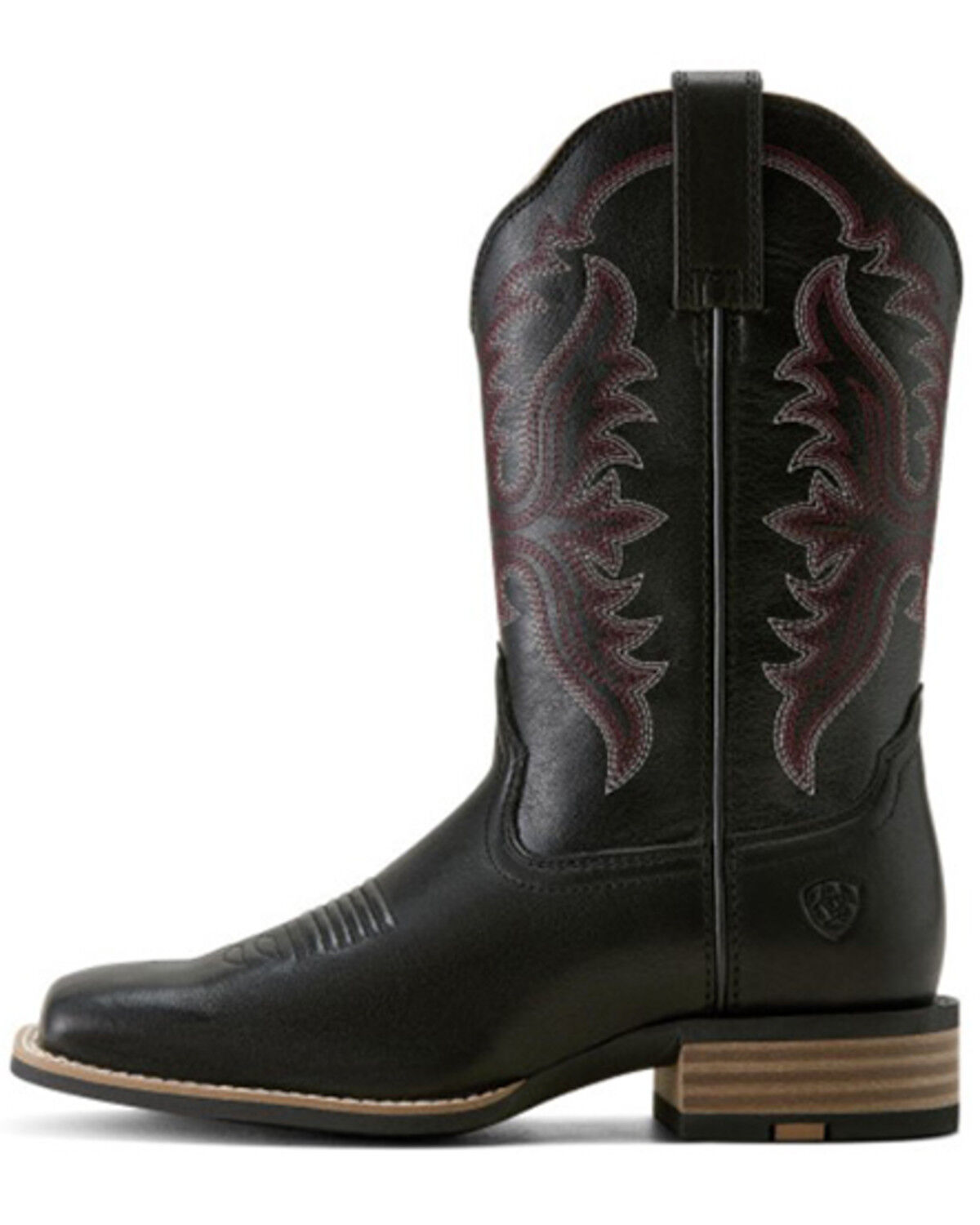 Image #4 - Ariat Women's Olena Performance Western Boots - Broad Square Toe, Black, hi-res