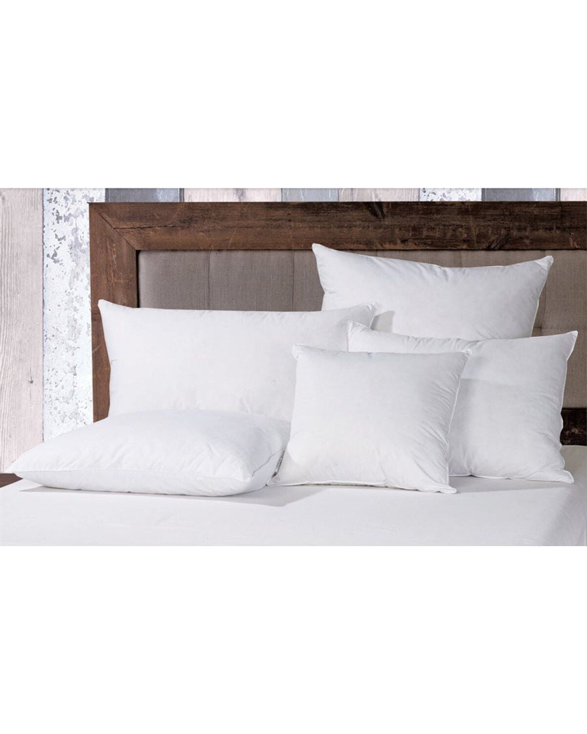 HiEnd Accents Down Pillow Sham Insert - King Size, White, hi-res