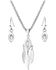 Image #2 - Montana Silversmiths Women's Catching Light Jewelry Set - 2 Piece, Silver, hi-res