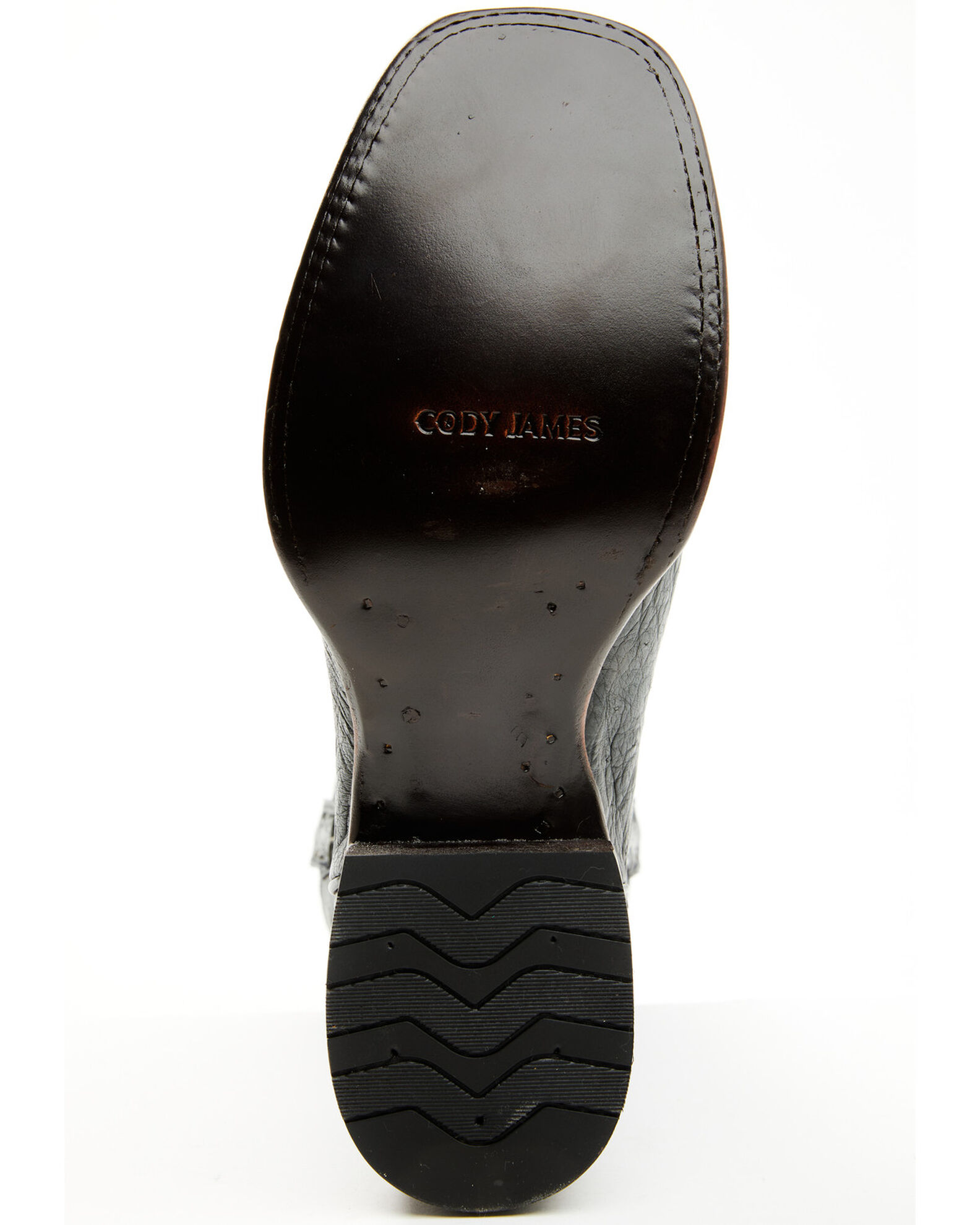 Product Name: Cody James Men's Exotic Full Quill Ostrich Western Boots -  Broad Square Toe