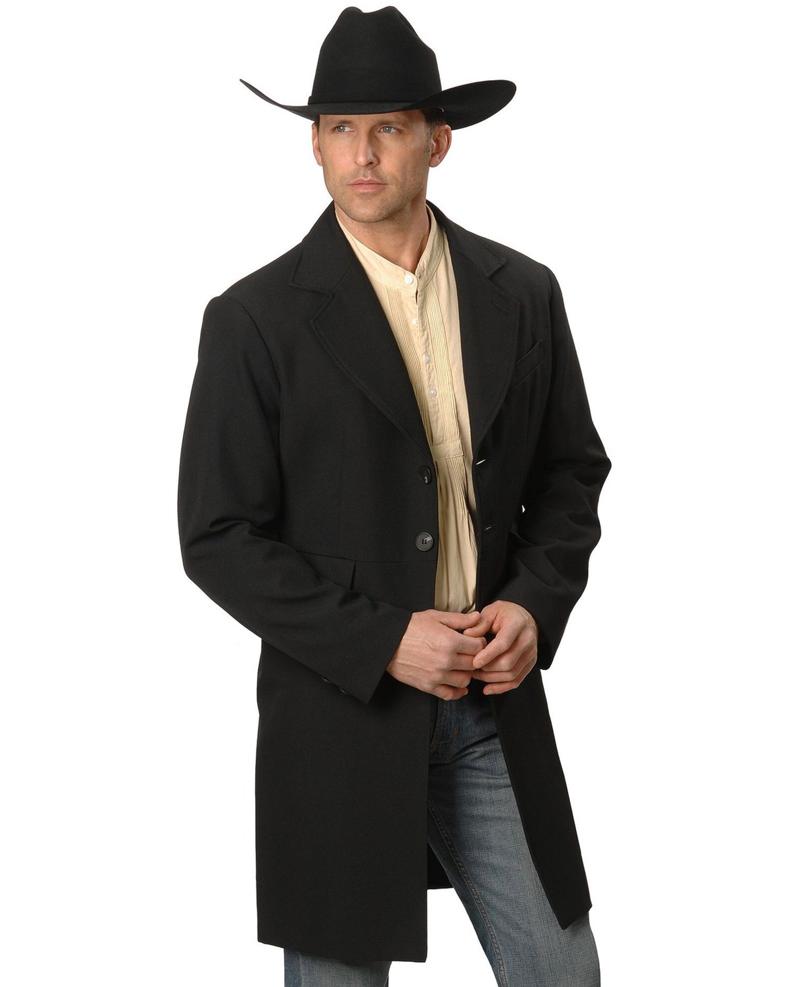 Black frock coat mens outlet
