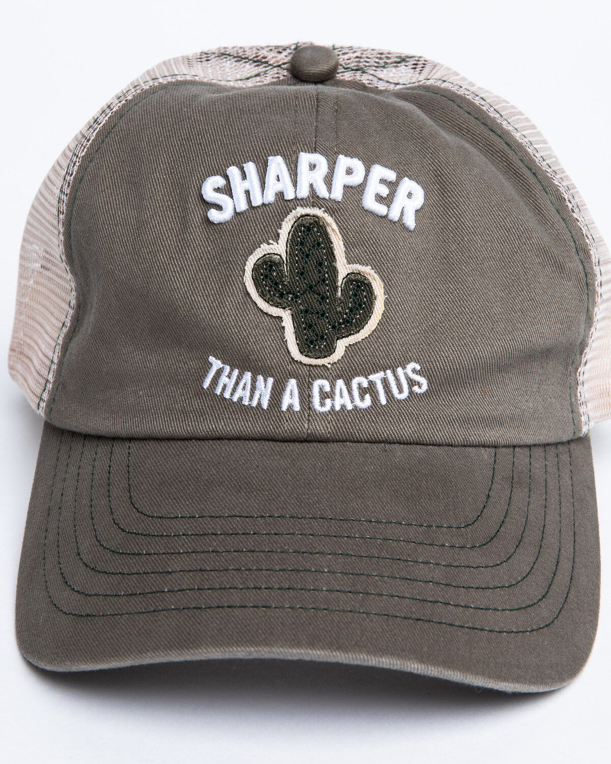 Image #4 - Idyllwind Women's Sharper Than A Cactus Baseball Cap , Olive, hi-res