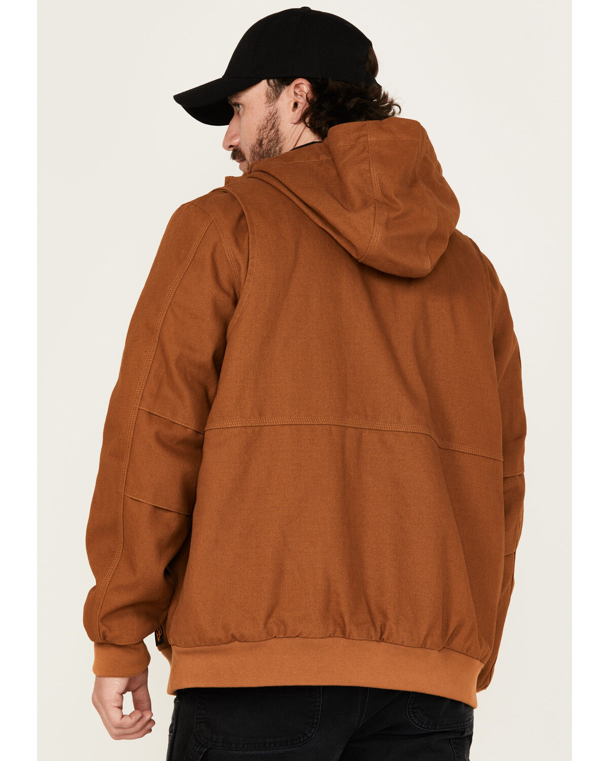 Image #4 - Hawx Men's Wolcott Hooded Bomber Jacket, Rust Copper, hi-res