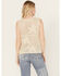 Image #4 - By Together Women's Floral Crochet Sleeveless Top, Natural, hi-res
