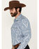 Image #2 - Cody James Men's Badlands Southwestern Print Long Sleeve Snap Western Shirt, , hi-res