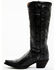 Dan Post Women's Daredevil Studded Tall Western Boots - Snip Toe, Black, hi-res