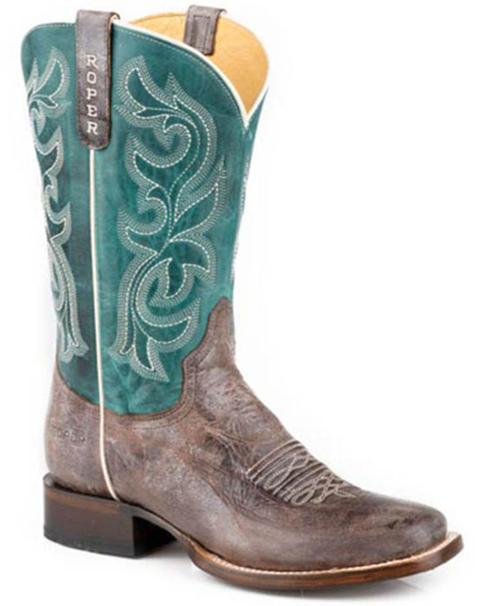 Product Name Roper Women s Harper Western Boots Broad Square Toe