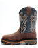 Cody James Men's Decimator Western Work Boots - Composite Toe, Brown, hi-res
