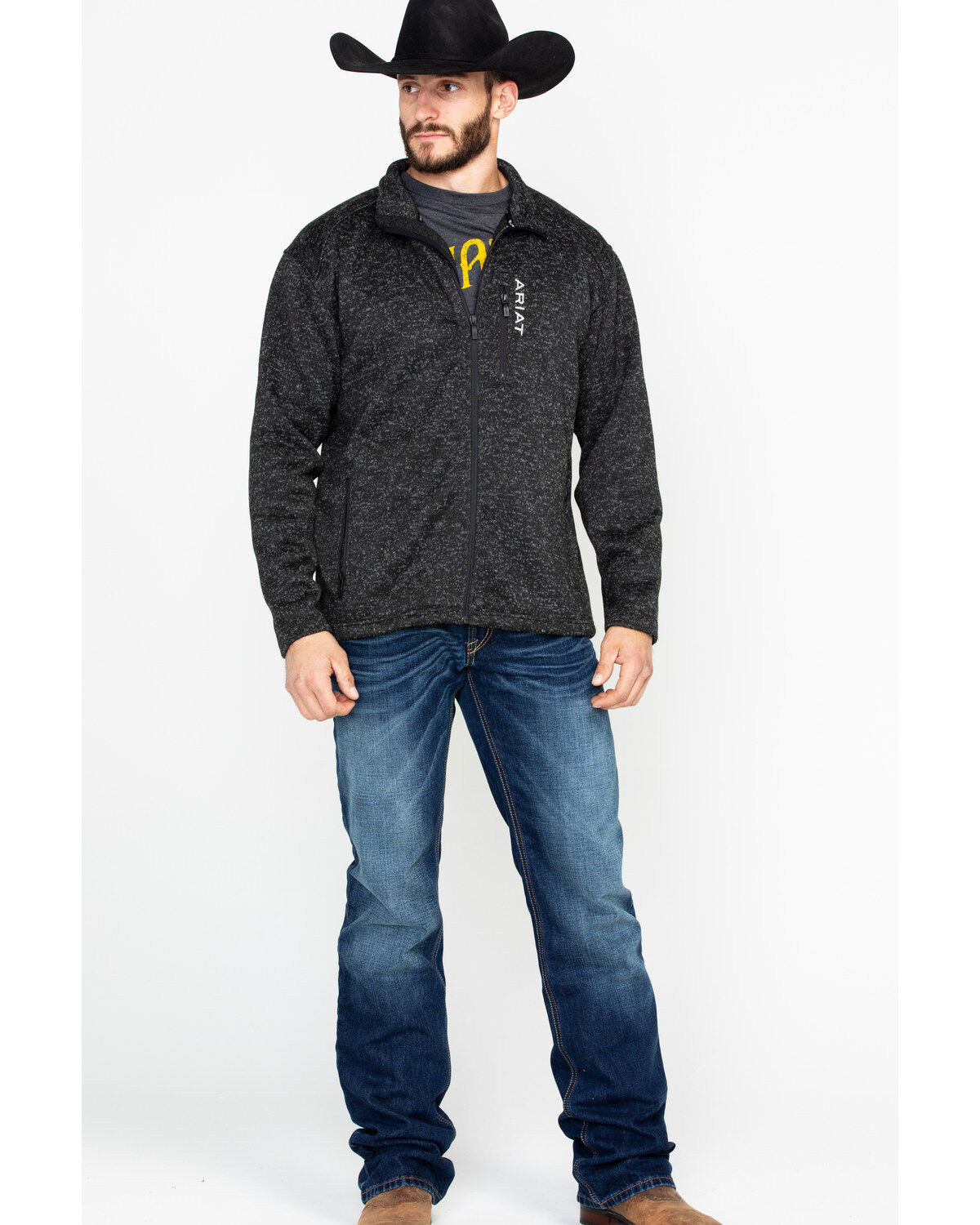 ariat caldwell full zip sweater