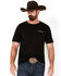 Image #2 - Ariat Men's Southwestern Logo Short Sleeve Graphic T-Shirt, Black, hi-res