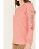 Ariat Women's FR Stretch Logo Long Sleeve Work T-Shirt , Medium Red, hi-res