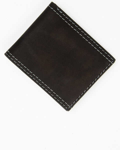 Image #3 - Brothers and Sons Men's Leather Bifold Wallet, Black, hi-res