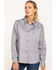Image #1 - Wrangler Riggs Women's Alloy Grey Long Sleeve Work Shirt, , hi-res