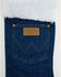 Image #2 - Wrangler Sherpa Denim Christmas Stocking, Light Wash, hi-res