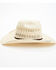 Image #3 - Rodeo King Ramie 25X Straw Cowboy Hat, Natural, hi-res