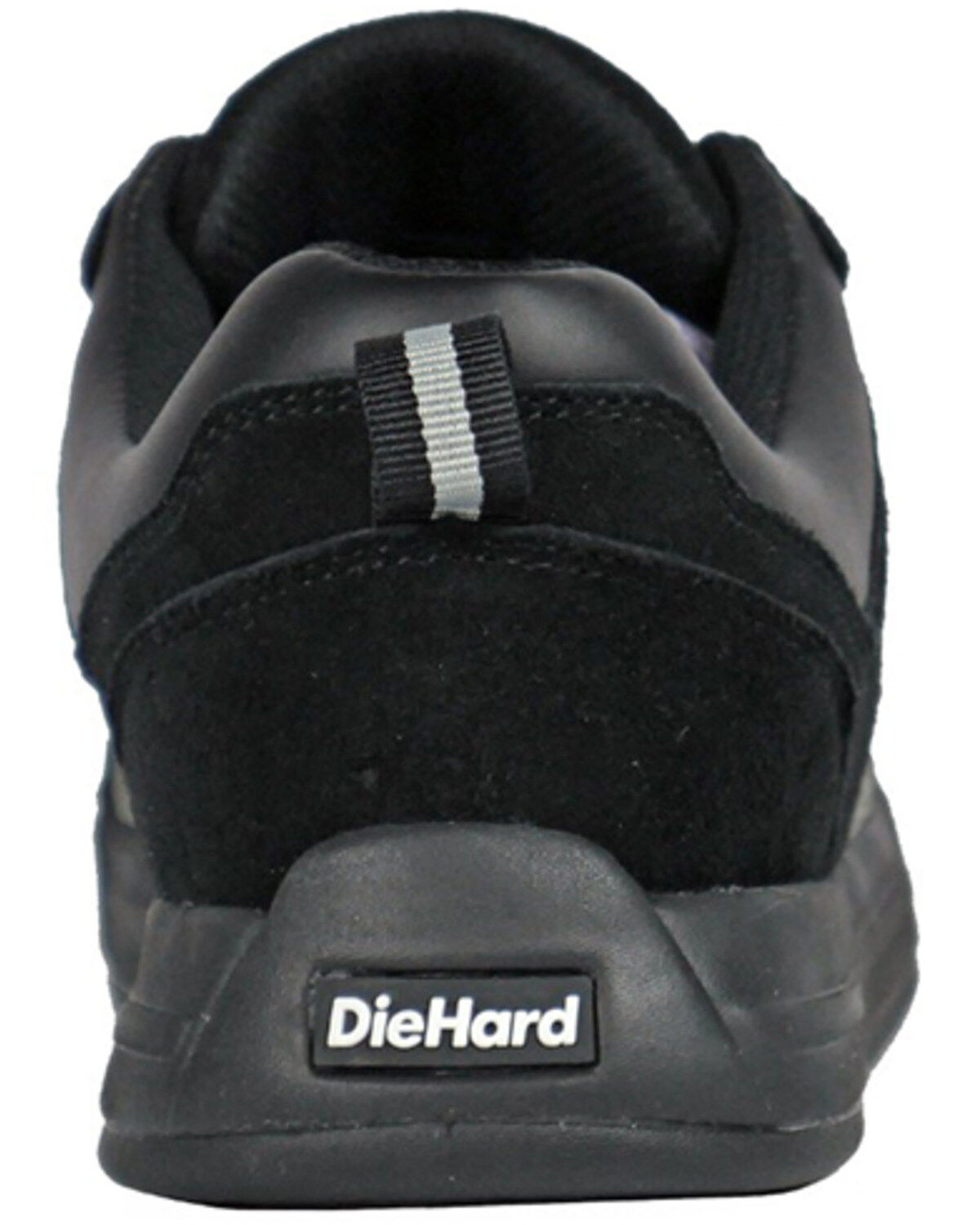 Image #5 - Die Hard Men's Solstice Lace-Up Work Shoes - Composite Toe, Black/grey, hi-res