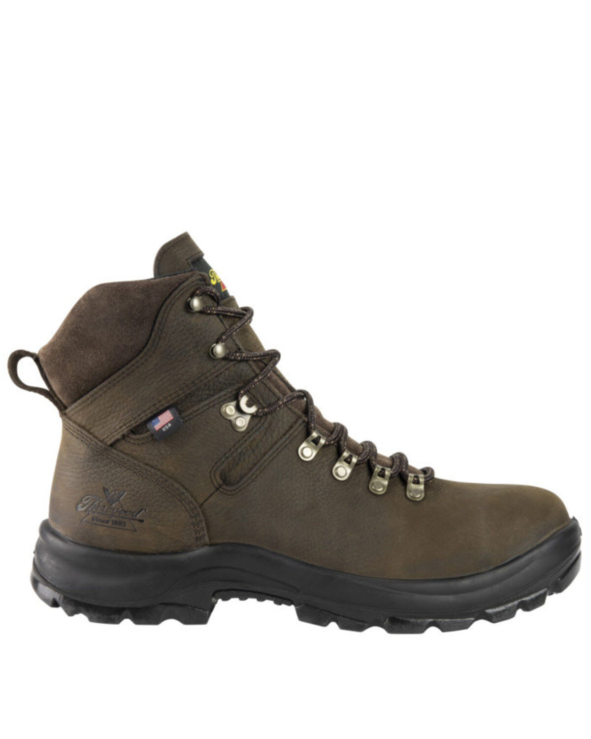 Image #2 - Thorogood Men's American Union USA Waterproof Work Boots - Steel Toe, , hi-res