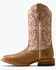 Image #2 - Ariat Women's Frontier Drift Western Boots - Broad Square Toe, Brown, hi-res