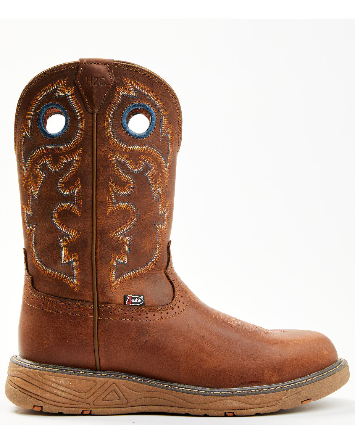 Double h pull on work boots Clearance
