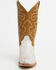 Image #4 - Shyanne Women's Exotic Python Western Boots - Snip Toe, Ivory, hi-res