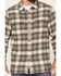 Image #3 - Levi's Men's Classic Worker Plaid Long Sleeve Button-Down Flannel Shirt, Grey, hi-res