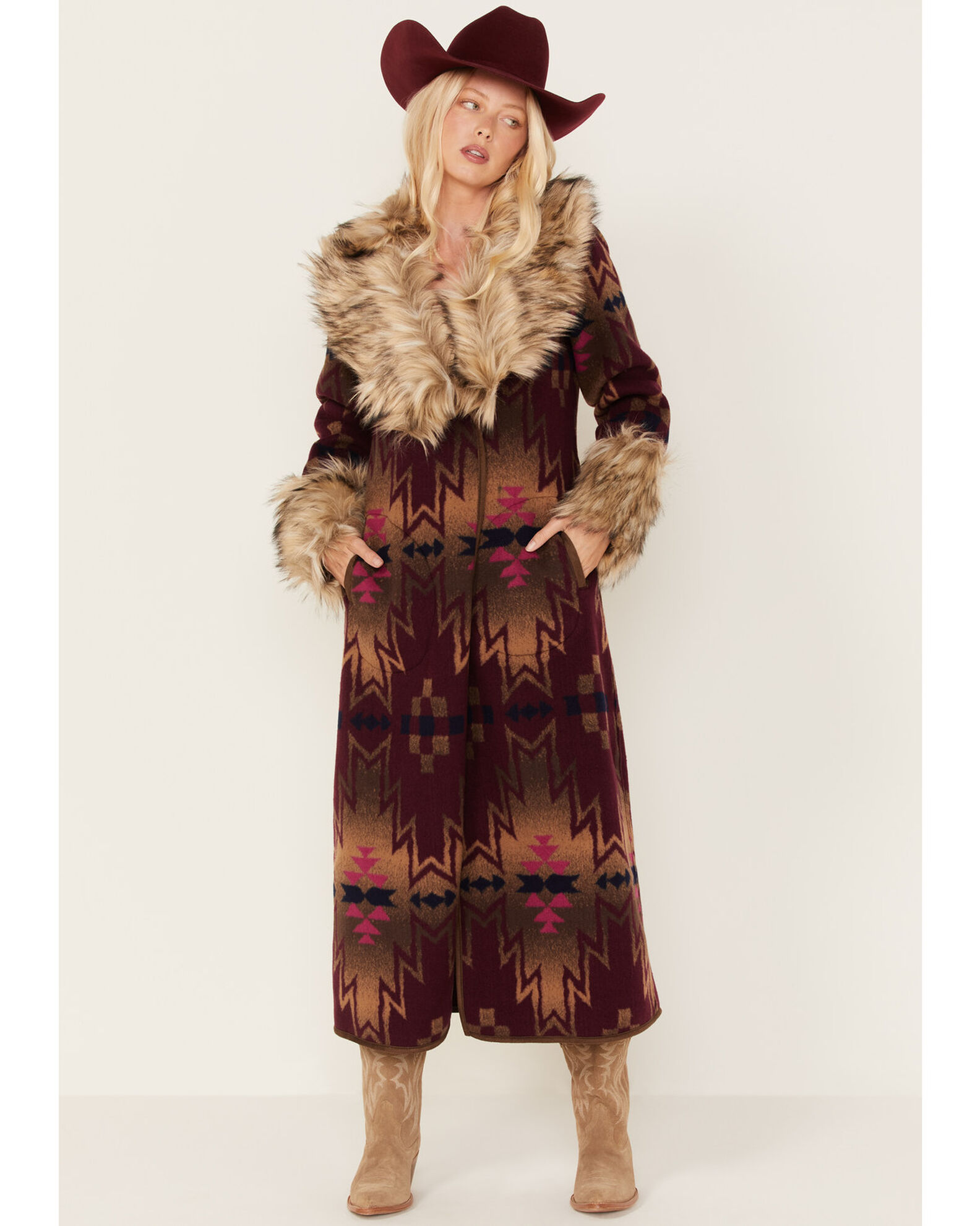 Southwest blanket coat clearance