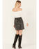 Image #3 - Molly Bracken Women's Faux Wrap Sequins Mini Skirt, , hi-res