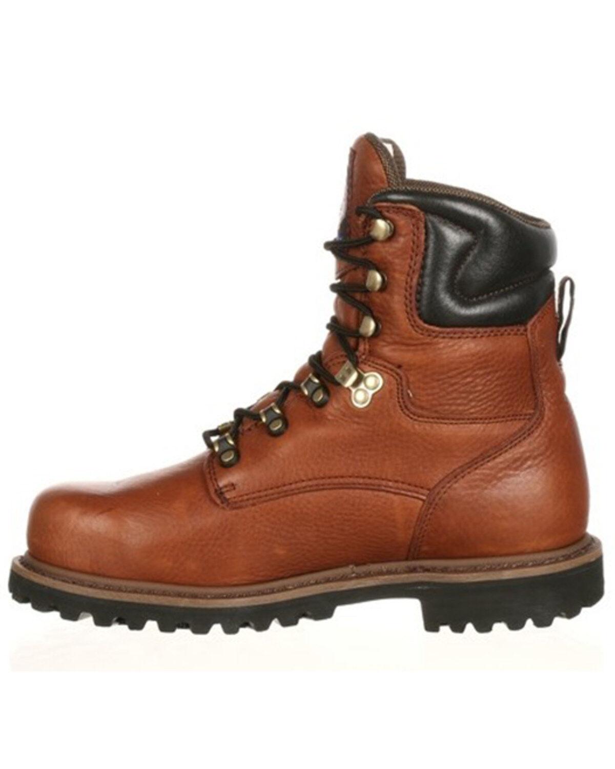 Image #5 - Georgia Men's Steel Toe Metatarsal Guard Work Boots, Briar, hi-res