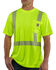 Image #2 - Carhartt Force High-Vis Short Sleeve Class 2 T-Shirt, Lime, hi-res