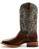 Image #6 - Cody James® Men's Montana Square Toe Western Boots, Brown, hi-res