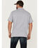 Image #4 - Brothers and Sons Men's Solid Slub Short Sleeve Polo Shirt, Light Grey, hi-res