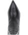 Daniel X Diamond Women's The Tall T Leather Western Boots - Pointed Toe, Black, hi-res