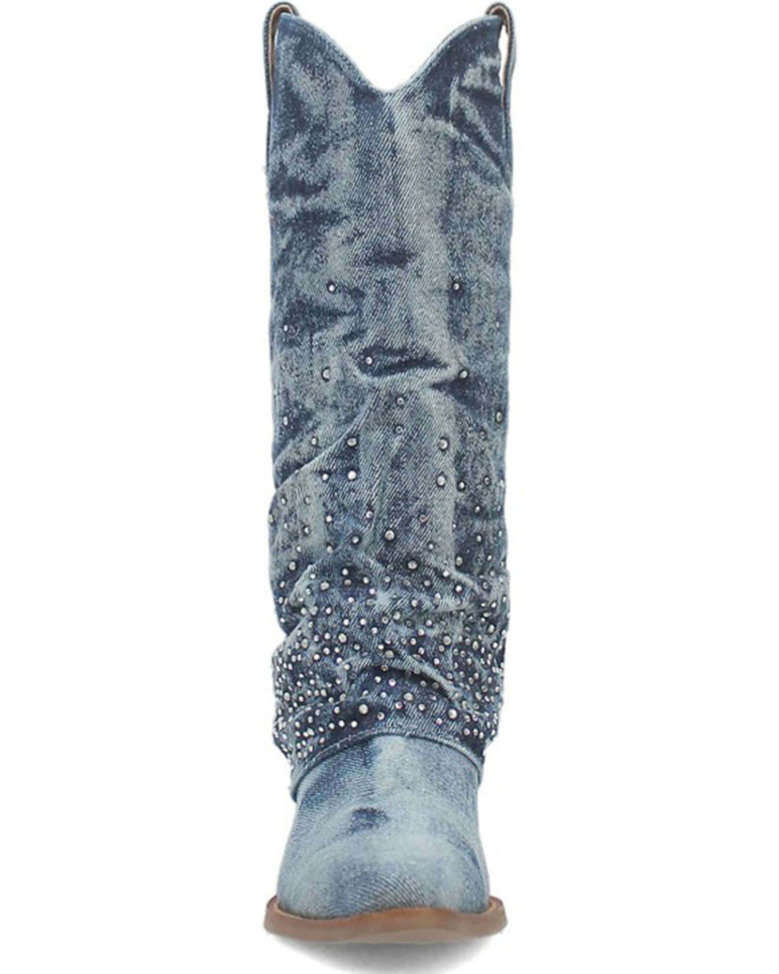 Dingo Women's Eye Candy Denim Western Boots - Round Toe | Boot Barn