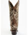 Image #5 - Shyanne Women's Lasy Floral Embroidered Western Boots - Snip Toe, Brown, hi-res