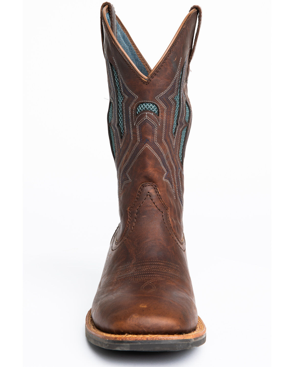 Image #4 - Cody James Men's Durance Brass Brown Western Boots - Wide Square Toe, , hi-res