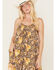 Image #2 - Spell Women's Hibiscus Lane Strappy Maxi Dress, Black, hi-res