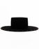 Image #4 - Shyanne Women's Boater Gold Stud Western Wool Felt Hat , Black, hi-res