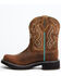 Image #3 - Shyanne Women's Fillies Dandelion Western Boots - Round Toe, Brown, hi-res