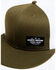 Hawx Men's Olive Small Corner Patch Mesh-Back Ball Cap , Olive, hi-res