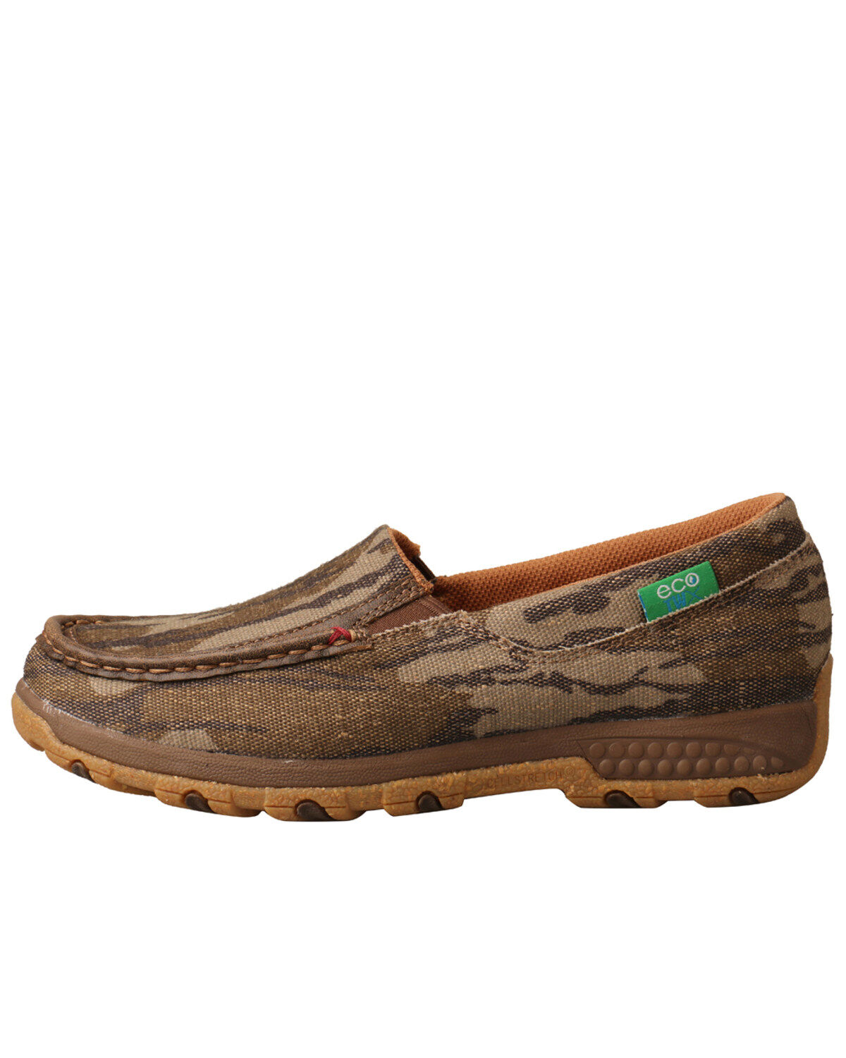 Image #3 - Twisted X Women's CellStretch Mossy Oak Original Bottomland Driving Moc Shoes - Moc Toe, , hi-res