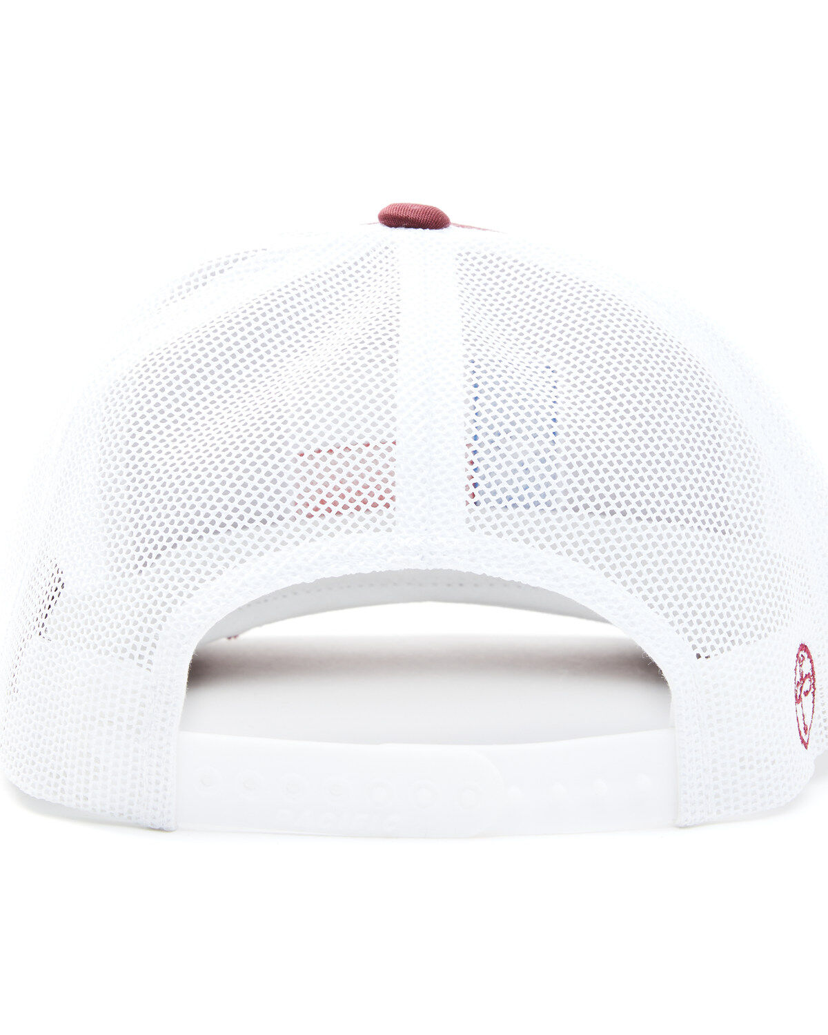 Image #3 - Oil Field Hats' Men's Red & White Texas Flag Patch Mesh-Back Ball Cap, Red, hi-res