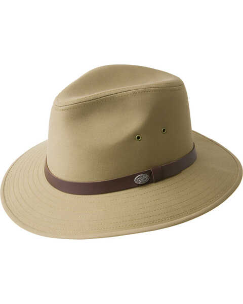 Image #1 - Bailey Men's Dalton Water Repellent Outback Hat, Tan, hi-res