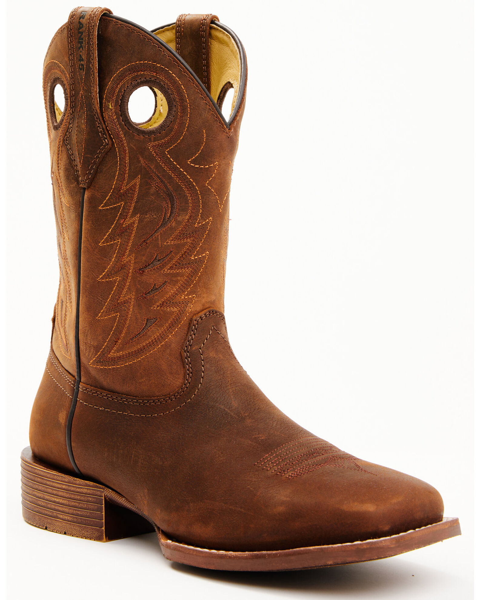 RANK 45 Men s Warrior Xero Gravity Western Performance Boots Broad Square Toe Boot Barn